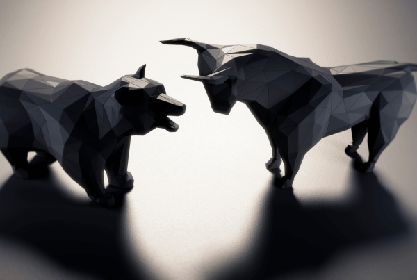 Bull and Bear depicting asset allocation